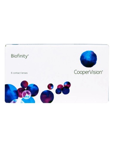 Biofinity Monthly Contact Lenses 6PK livraison gratuite